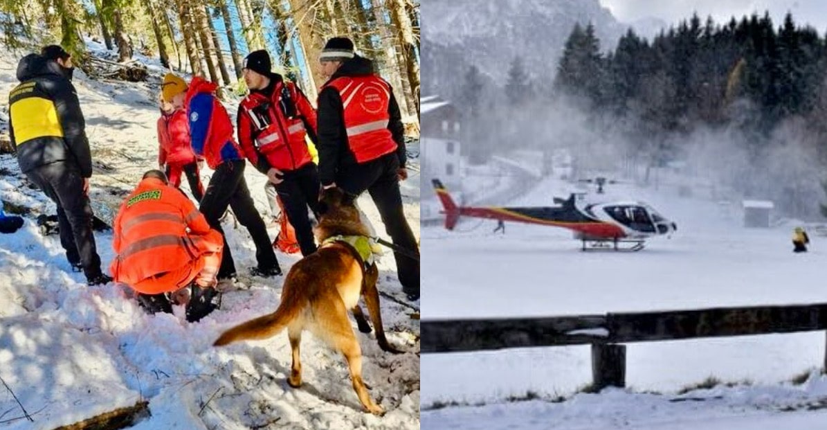 Turista di soli 16 Anni scivola sul ghiaccio e caduta in un burrone, muore per il freddo mentre era Intrappolata