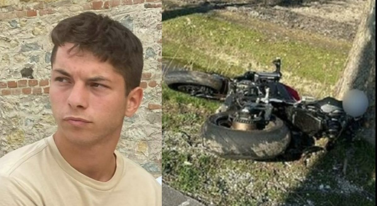 Edoardo Bernardi, 19 anni, ha tragicamente perso la vita a San Stino di Livenza dopo che la sua moto è sbandata contro un platano.