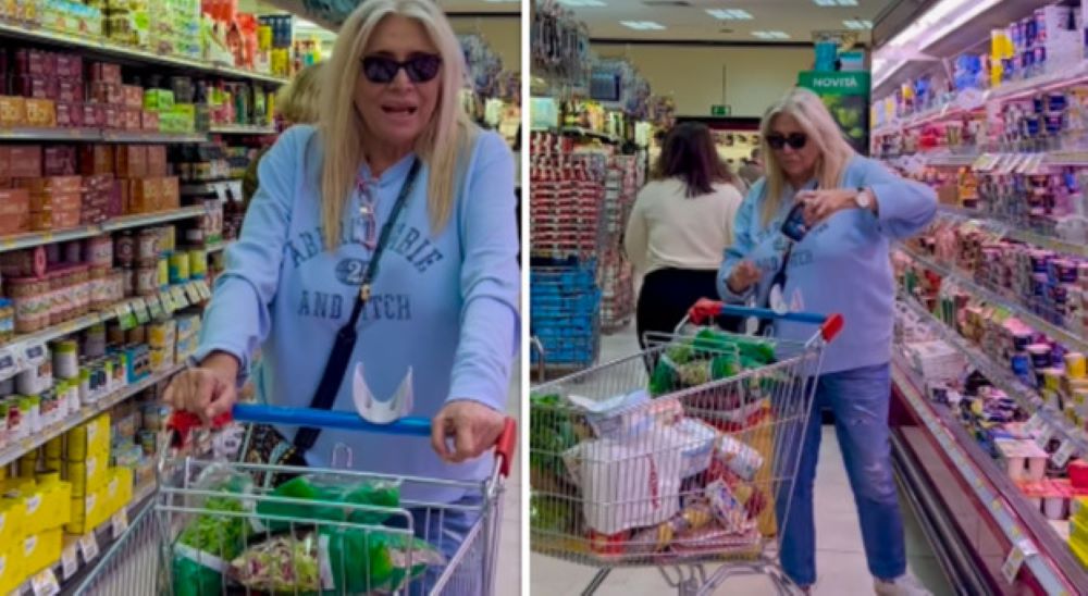 Mara Venier pubblica una foto mentre fa la spesa al supermercato e viene sommersa dalle critiche, lei risponde a tono
