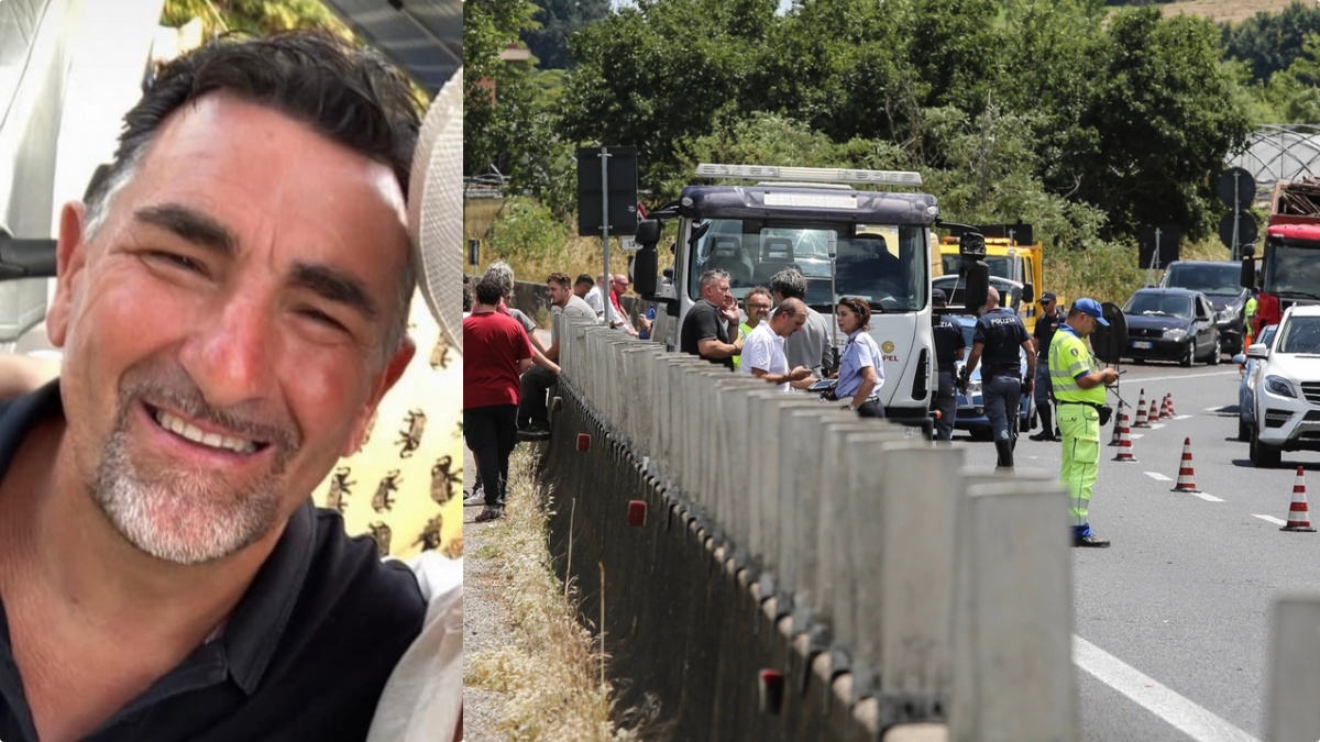 Ennio Verducci, 59 anni, è morto travolto da un camion mentre lavorava sulla E45 vicino a Lidarno. Il camionista è stato indagato per omicidio stradale.