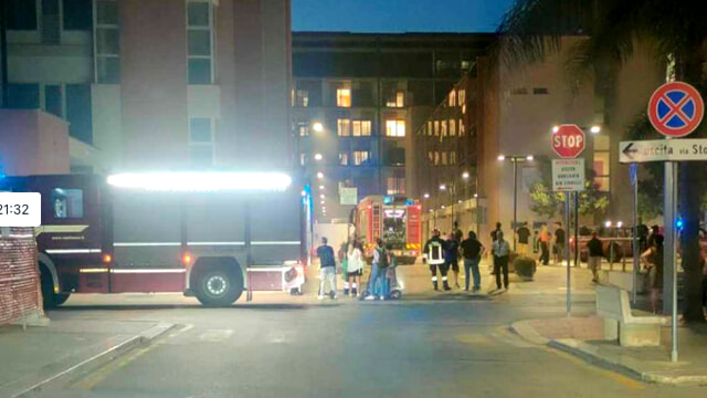 Incendio al Policlinico di Bari: evacuato il pronto soccorso, nessun ferito