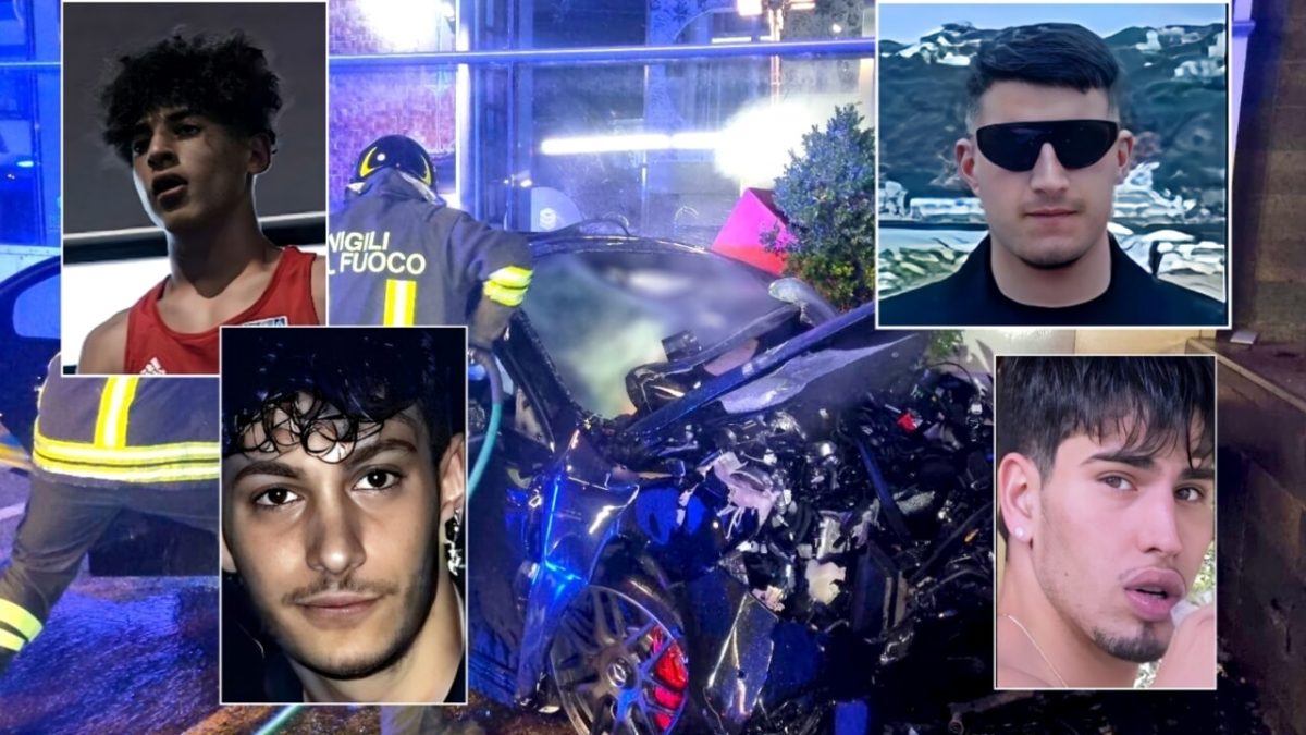 Tragico incidente a Mirabella Eclano: muoiono quattro giovani