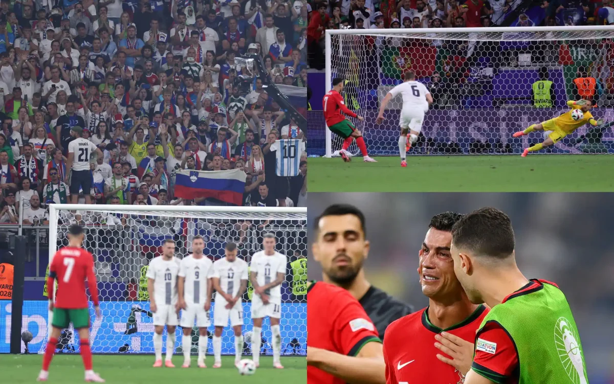 Cristiano Ronaldo ha vissuto un momento di profonda delusione dopo aver sbagliato un rigore cruciale contro la Slovenia, in una partita decisiva per il Portogallo.