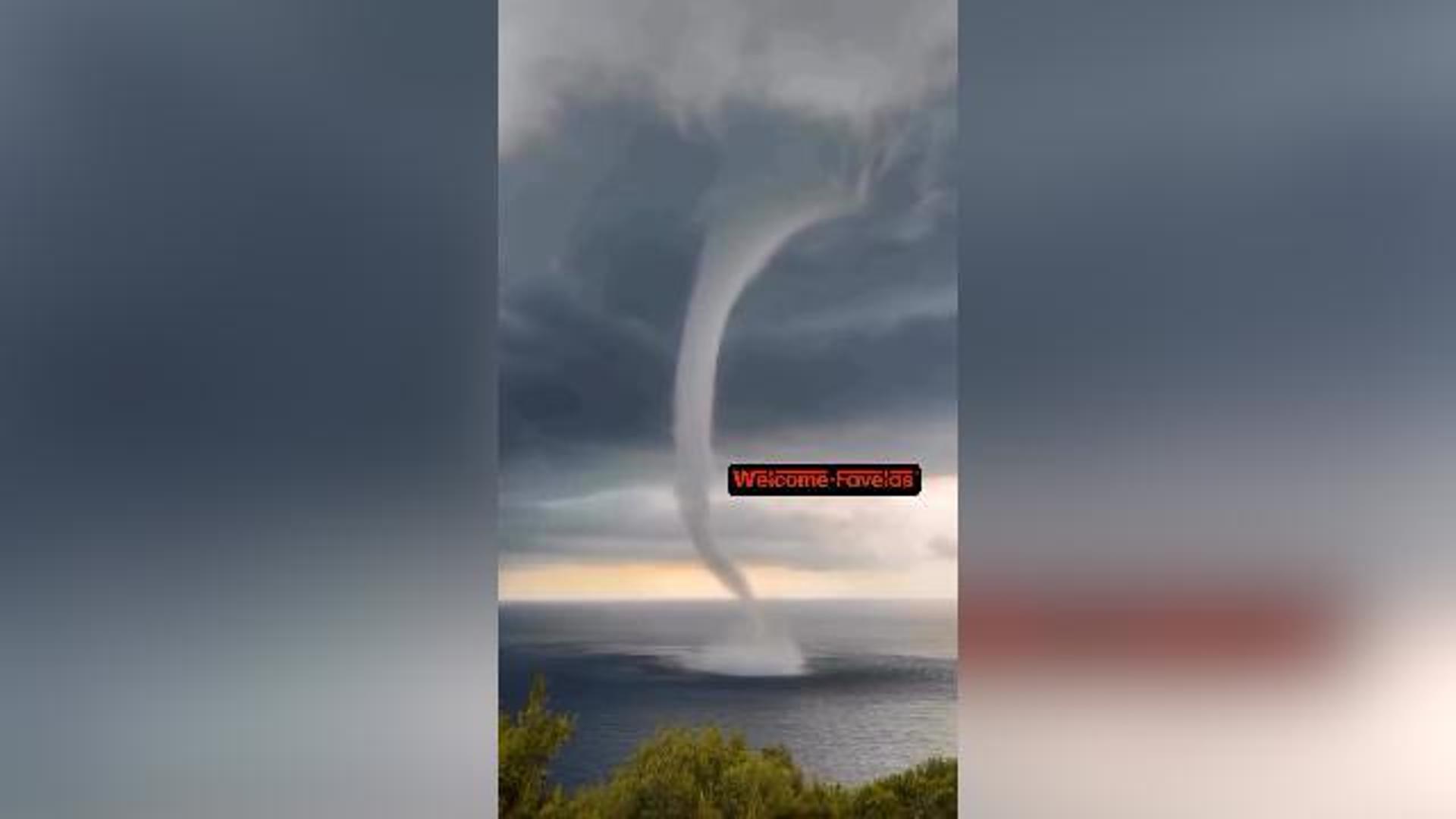 Tromba d'aria marina a Gagliano del Capo: momenti di paura nel Basso Salento