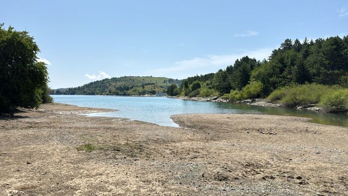 Un giovane è stato salvato dai turisti dopo essere rimasto intrappolato nelle sabbie mobili lungo la riva del lago di Monterosi. Il comune ha vietato l'accesso all'area.