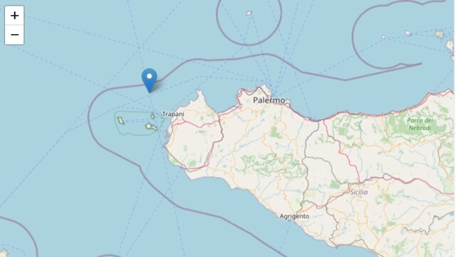 Un terremoto di magnitudo 4.1 ha colpito le acque del Tirreno meridionale questa mattina, scuotendo diverse città della Sicilia occidentale.