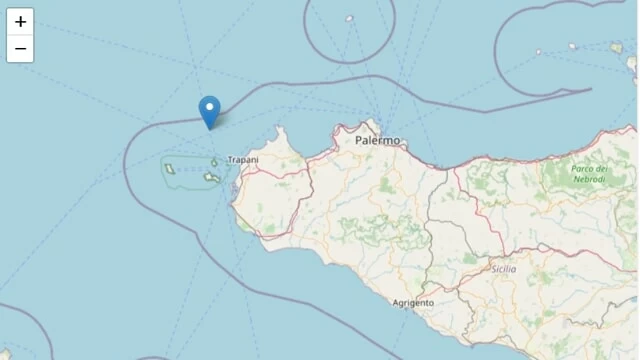 Un terremoto di magnitudo 4.1 ha colpito le acque del Tirreno meridionale questa mattina, scuotendo diverse città della Sicilia occidentale.