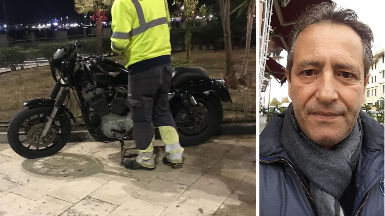 Giuseppe Ingemi, 55 anni, è morto in un drammatico incidente a Messina, dopo aver perso il controllo della sua Harley Davidson.