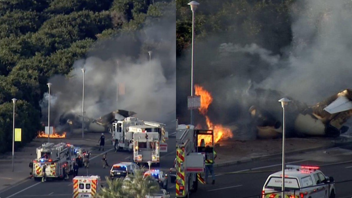 Cinque persone hanno perso la vita martedì pomeriggio, ora locale, quando un jet Honda HA-420 si è schiantato contro un’automobile fuori dall’aeroporto Falcon Field di Mesa, nei pressi di Phoenix, Arizona.